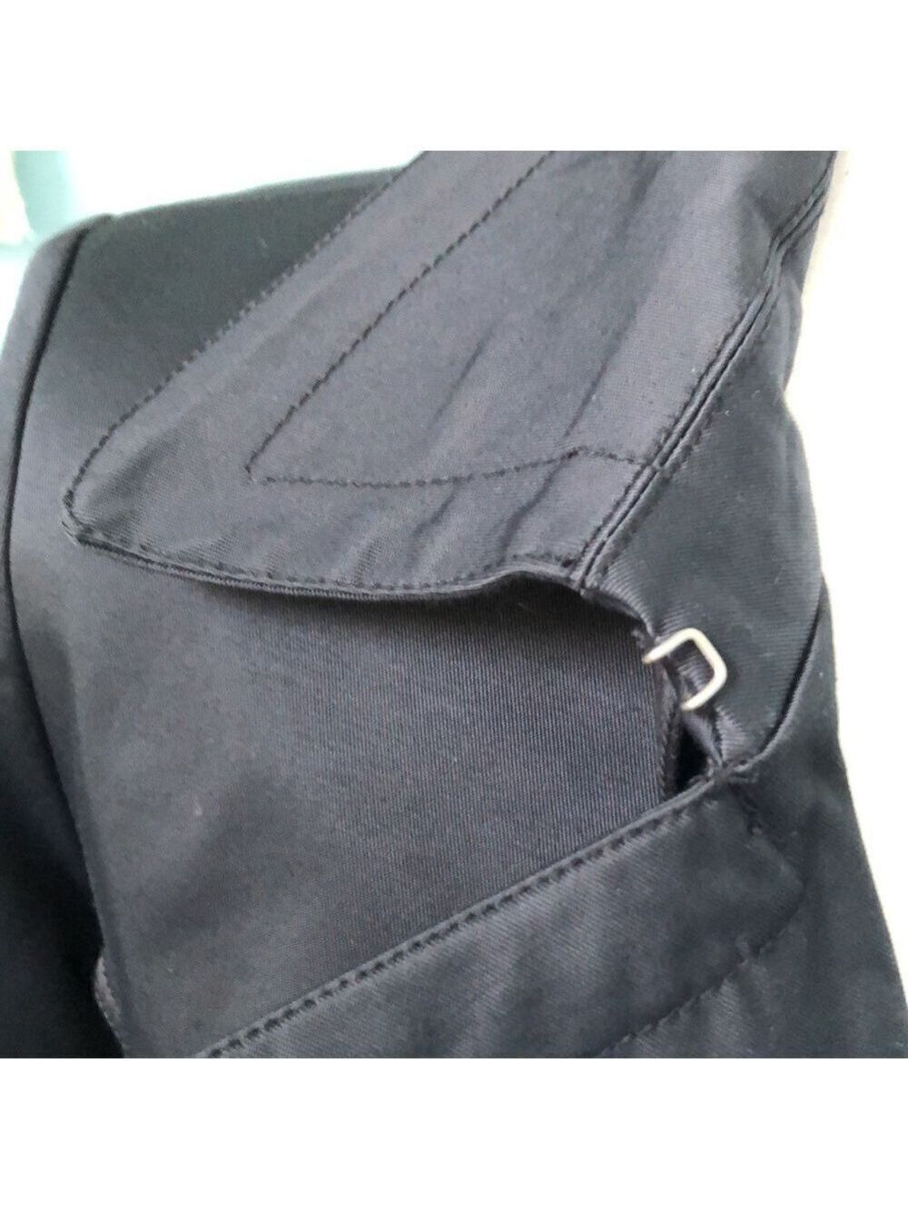 DKNY Double Breasted Belted Trench Coat Black Size XS - Picture 12 of 16